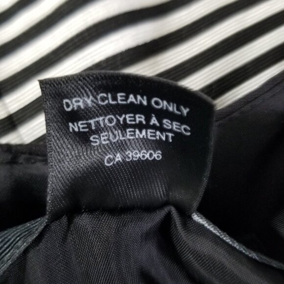 Pink Tartan Sleeveless A-Line Shift Dress 2 Black White Striped Retro 60s Mod - Picture 7 of 7